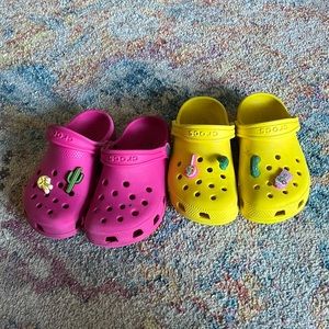 Girls size 12 croc bundle